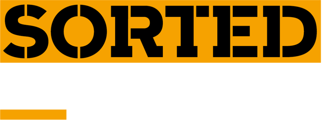 Sorted by Chris logo
