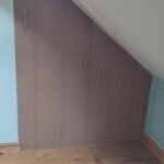 removable panels concealing alcove